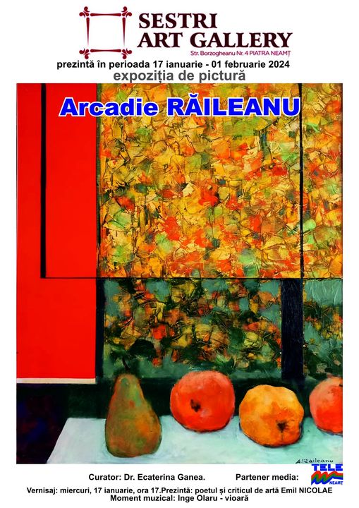 expoziție Arcadie Raileanu
